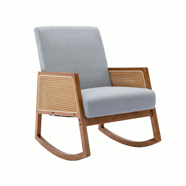 Wayfair wooden rocking chair new arrivals